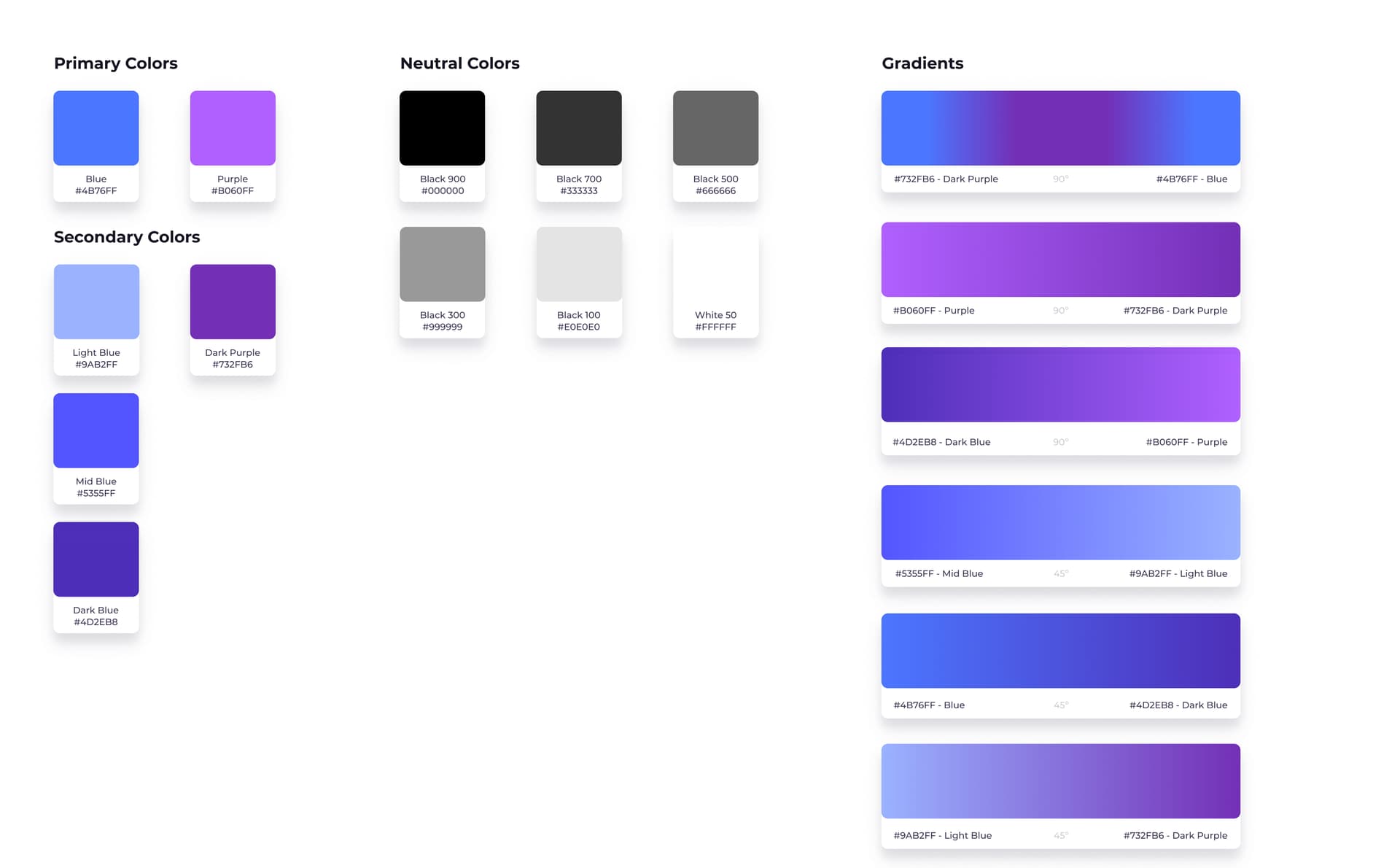 SoundBe color palette